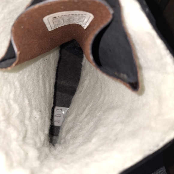 La Crosse Tracton 12" Overshoe Black Heavy-Duty Boots with Buckle Straps - Picture 8 of 14